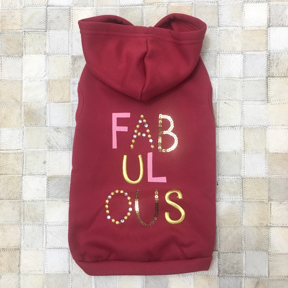 NWT GREAT CHOICE Pink Fabulous Hoodie Sz M